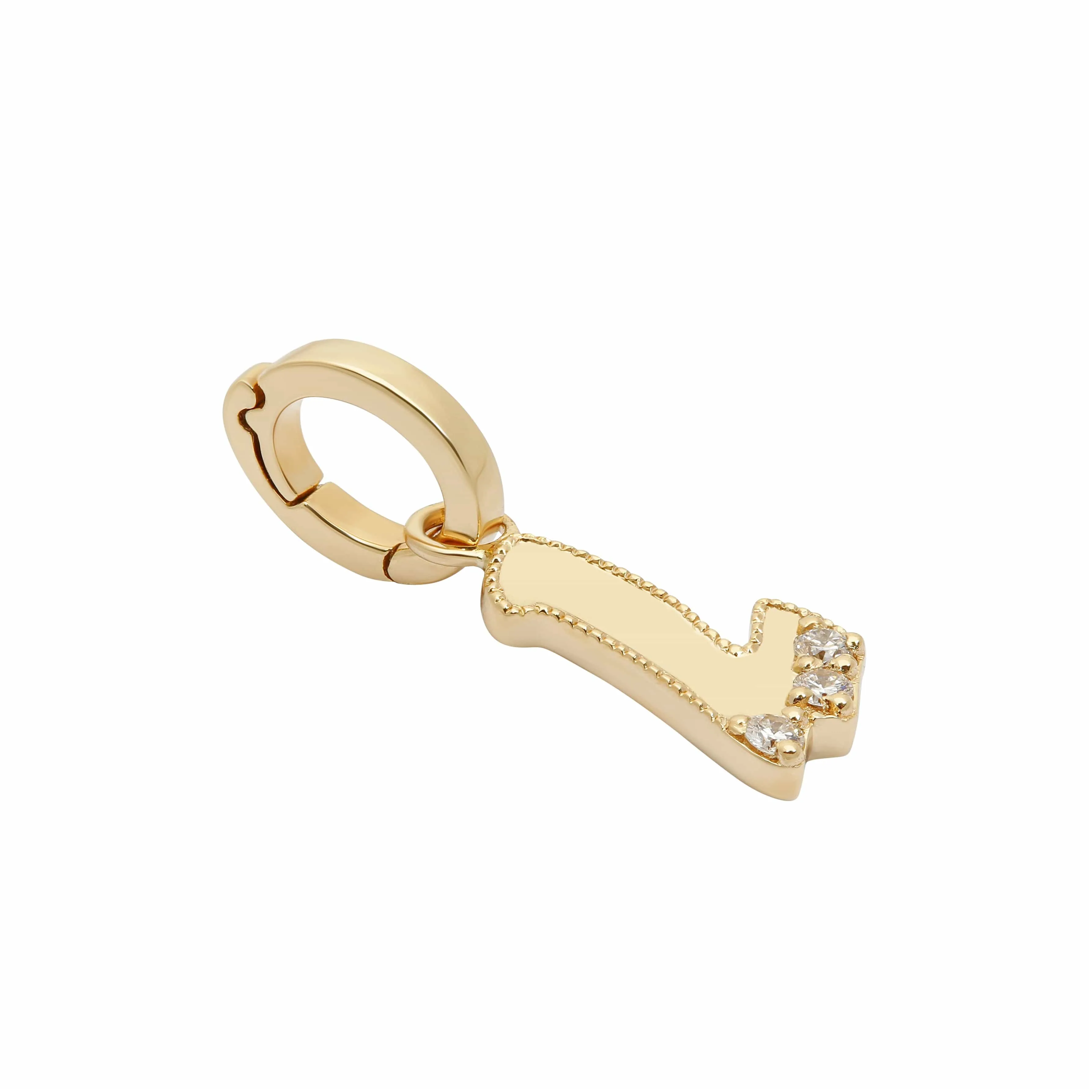 Letter L Initial Pendant