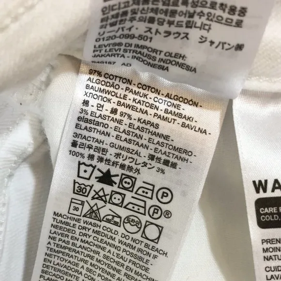Levi’s 721 Iced Out Waterless
