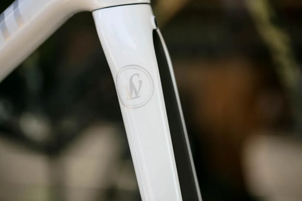 Lightweight Urgestalt Rim Brake Frameset - White - 56cm