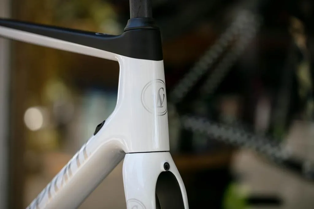Lightweight Urgestalt Rim Brake Frameset - White - 56cm
