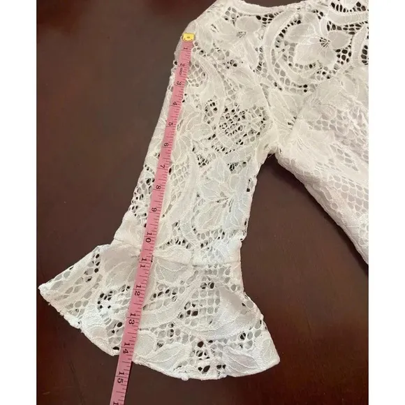 Lilly Pulitzer Allyson Lace Fit and Flare Short Dress Size 0 Bridal