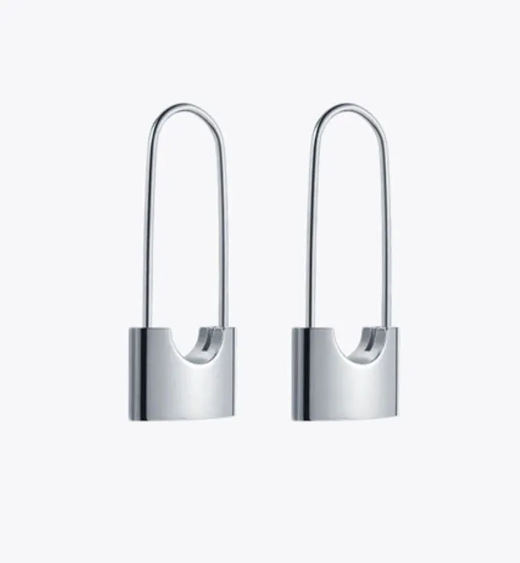 LOCKED UP HOOP EARRINGS