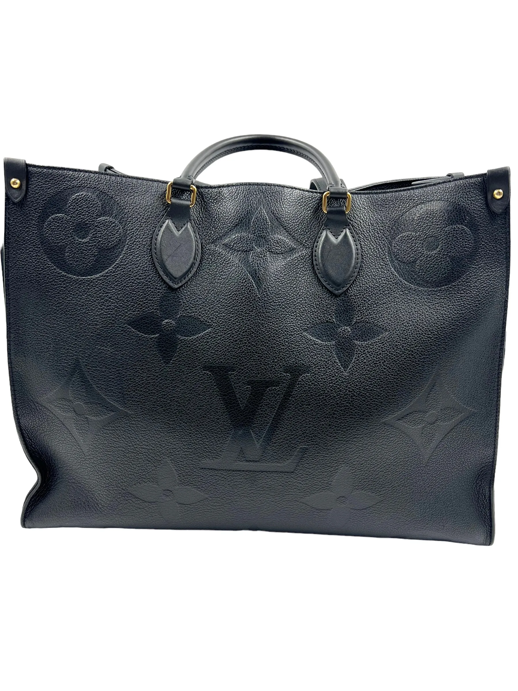 Louis Vuitton Black Empreinte OnTheGo GM Tote