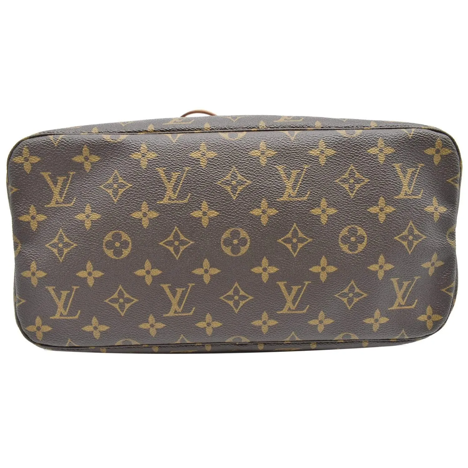 LOUIS VUITTON Love Lock Neverfull MM Monogram Canvas Tote Bag Brown - 10% OFF