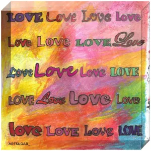 Love Blocks Acrylic Block/Bookend