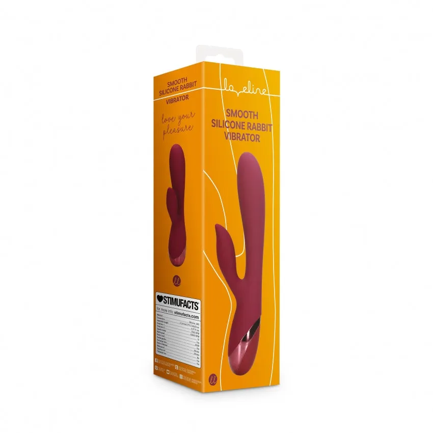Loveline Smooth Vibromasseur Lapin 20 Cm