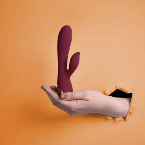 Loveline Smooth Vibromasseur Lapin 20 Cm