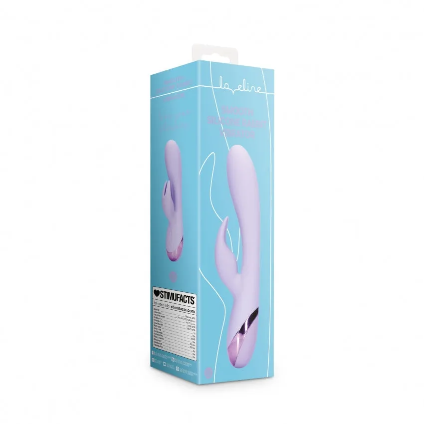 Loveline Smooth Vibromasseur Lapin Digital Lavender 20 Cm