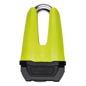 Mammoth Security Renegade Disc Lock 13mm Fluoro Yellow