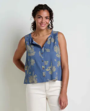 Manzana Button Front Tank