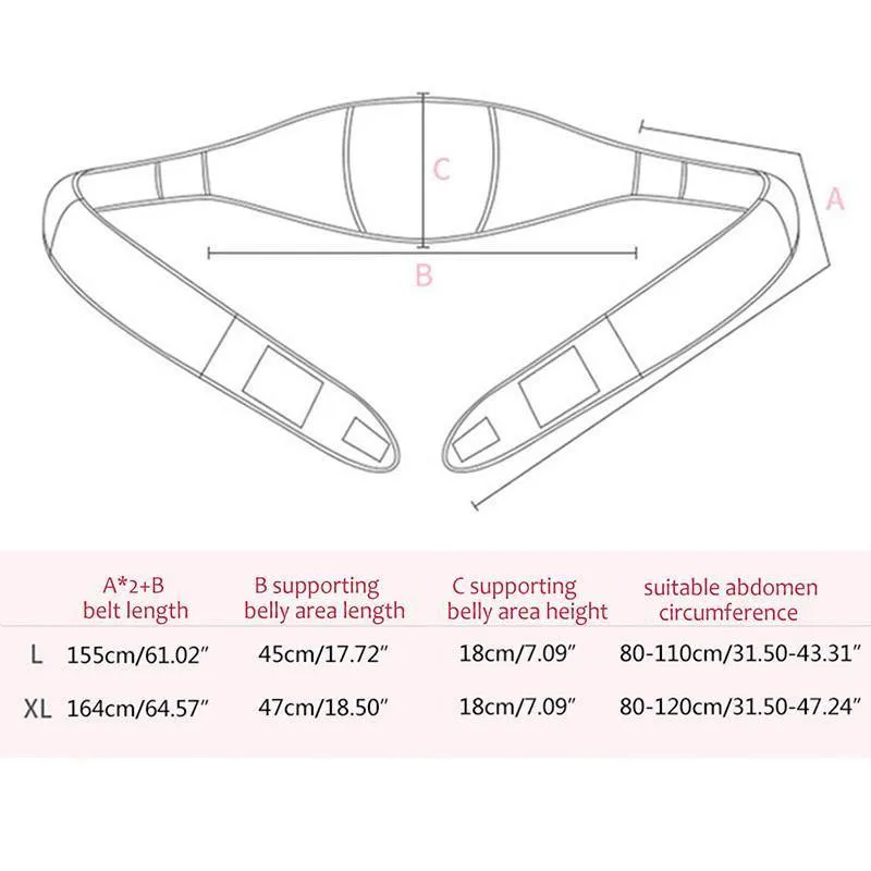 Maternity Support Belt for entire Pregnancy