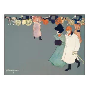 Men and Woman on Street