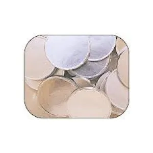Milk Chocolate Blank Silver Coins - Large 10LB Bulk