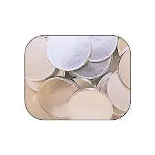 Milk Chocolate Blank Silver Coins - Large 10LB Bulk