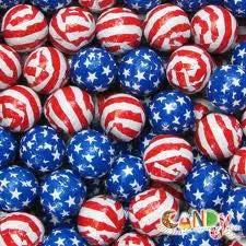 Milk Chocolate Stars and Stripes 5LB Bulk