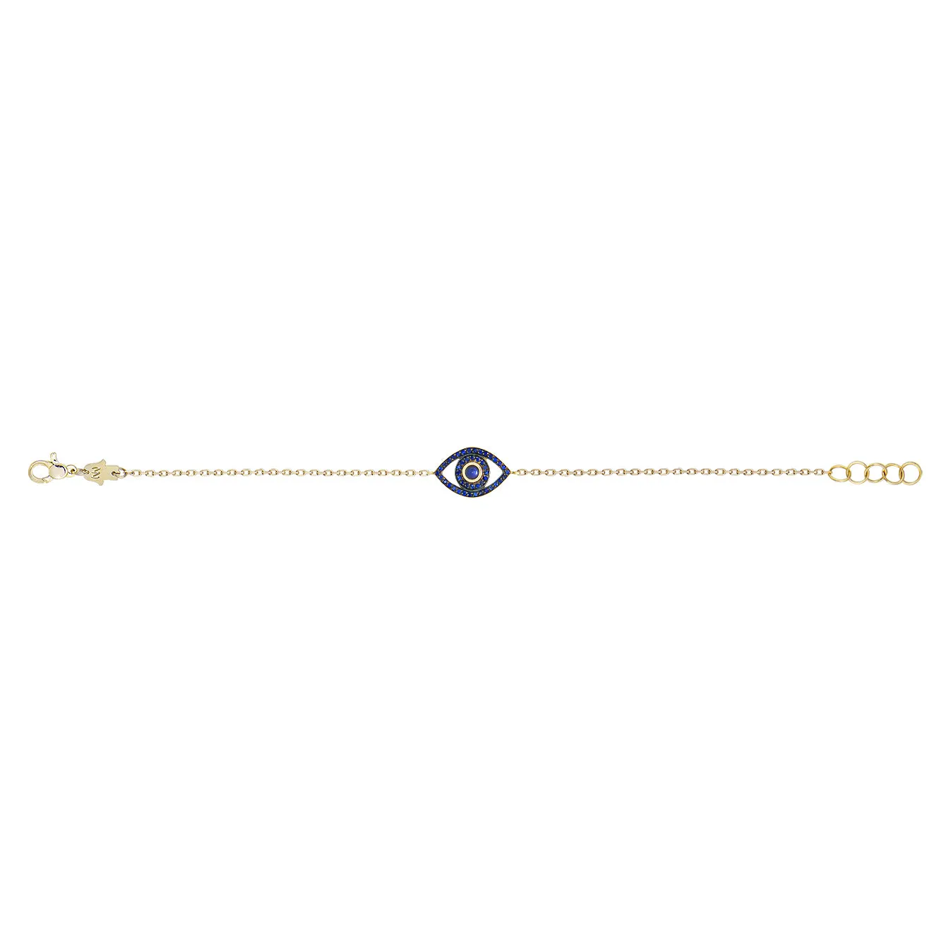 Mini Eye Bracelet (single chain)