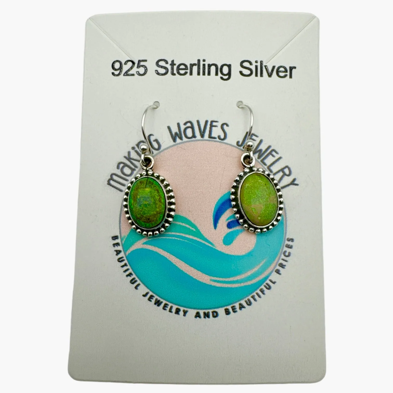 Monarch Opal Solid 925 Sterling Silver Earrings