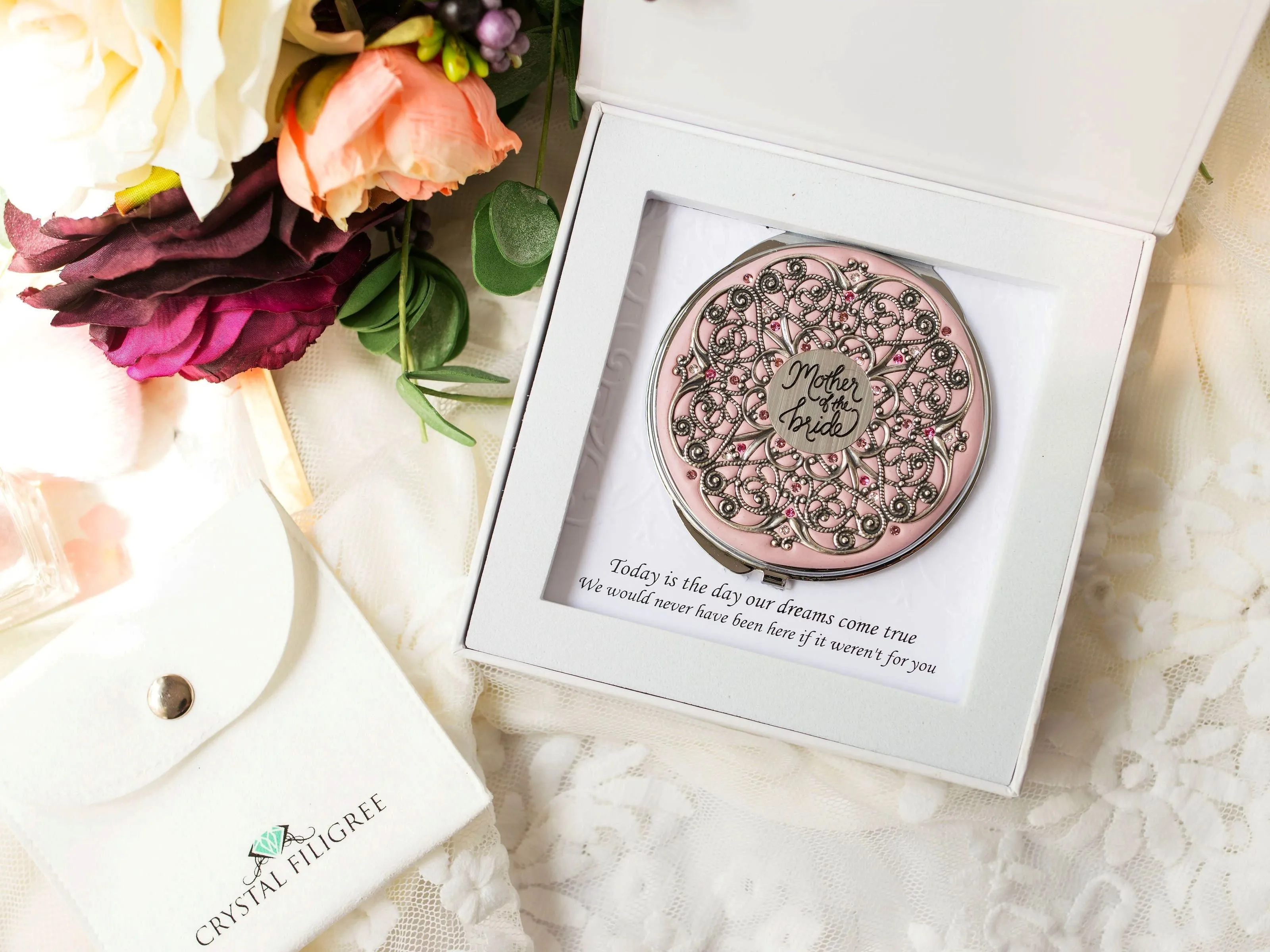 Mother of the Bride Compact Mirror