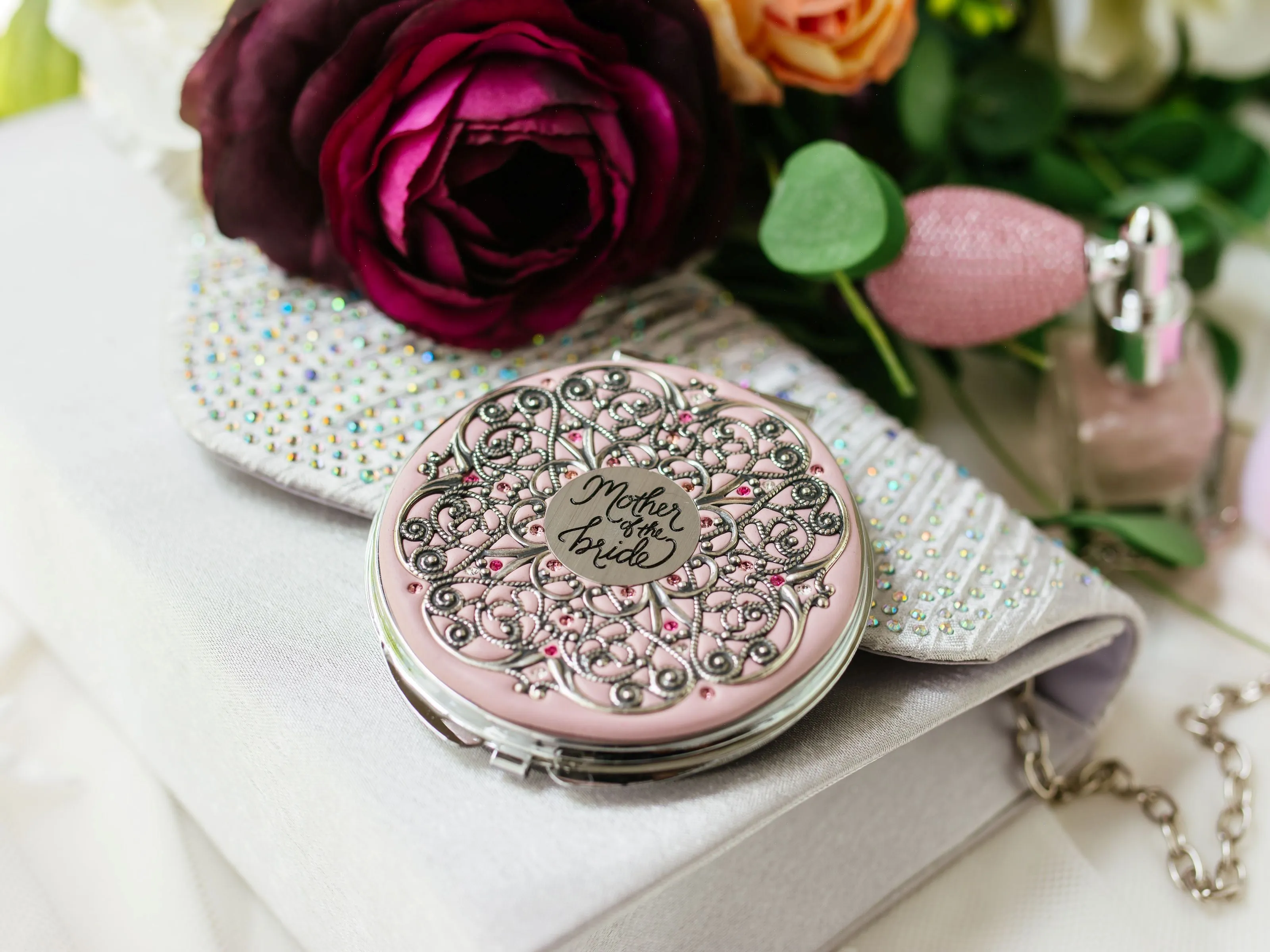 Mother of the Bride Compact Mirror