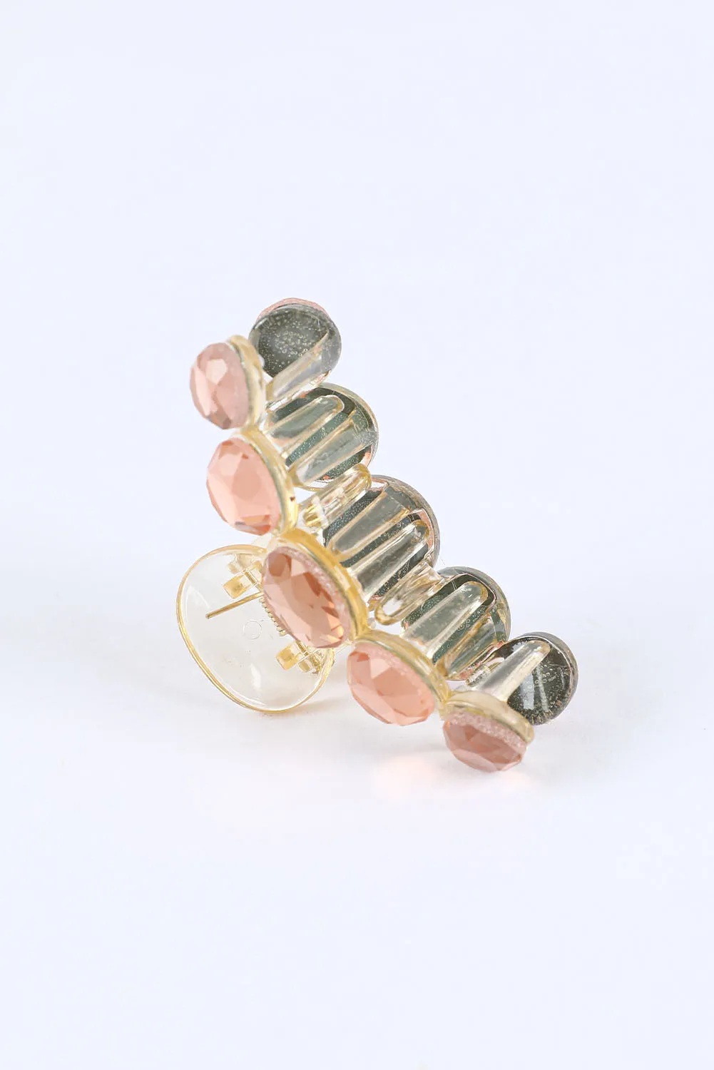 Multicolor Elegant Crystal Hair Claw