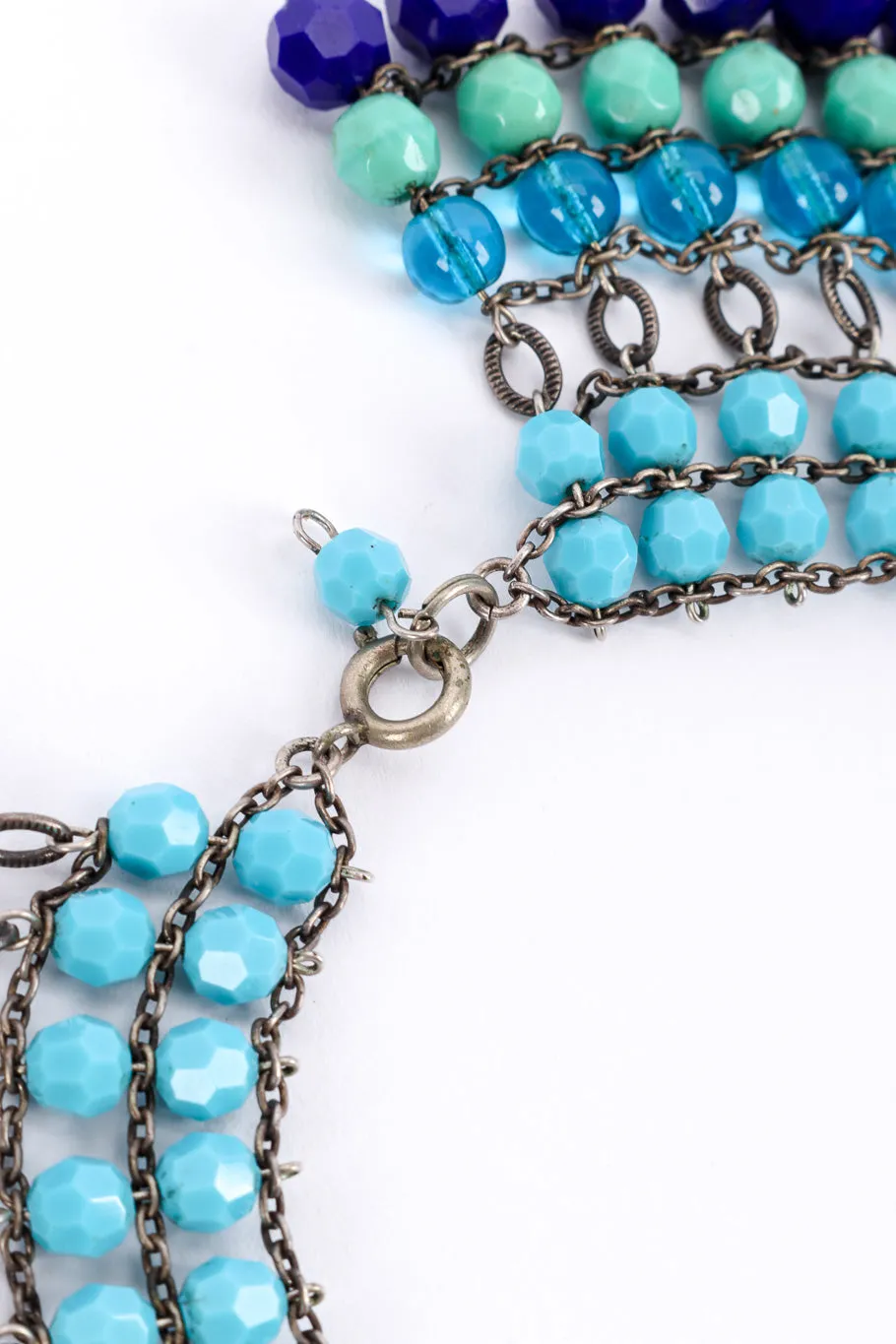 Multistrand Beaded Collar Necklace
