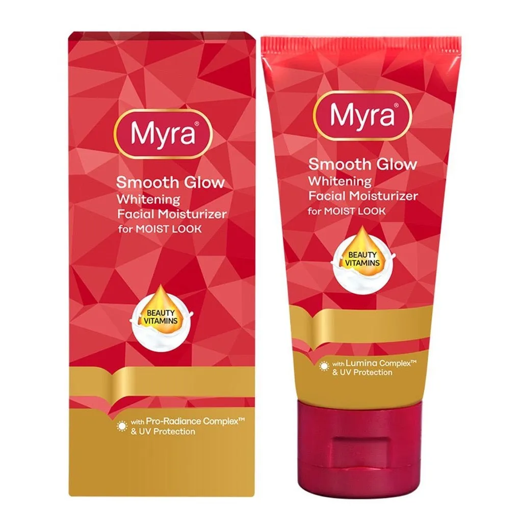 Myra Smooth Glow Whitening Facial Moisturizer 40ml