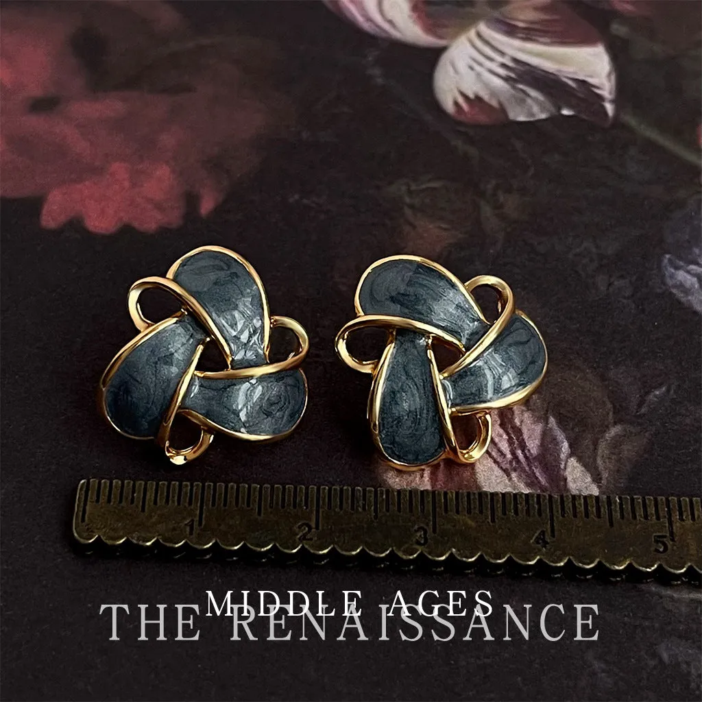 Mystery Box Of Earrings With The Oil Drop Technique