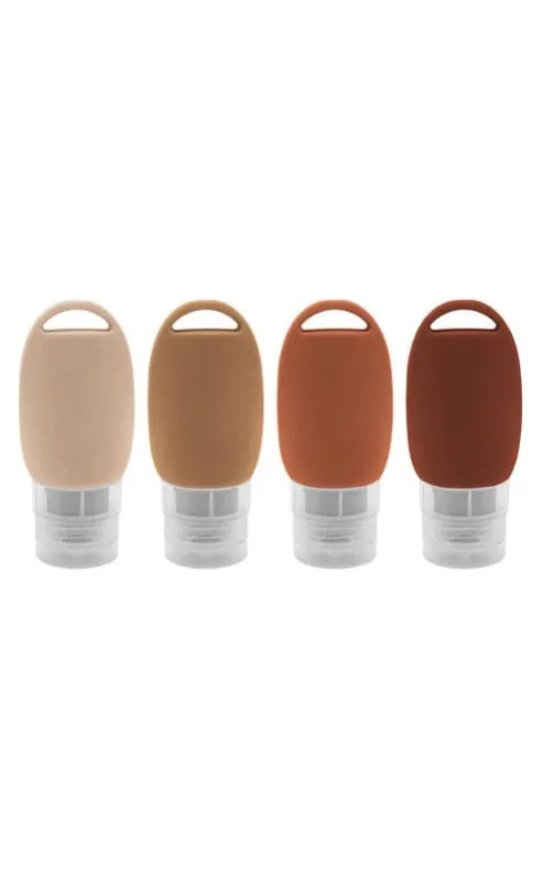 MYTAGALONGS- Set of 4 Mini Silicone Bottles
