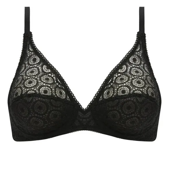 New Chantelle Fete Underwire Bra 1960 in Black