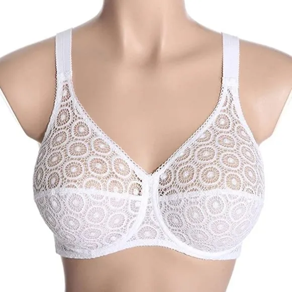 New Chantelle Fete Underwire Bra 1960 in White 38D