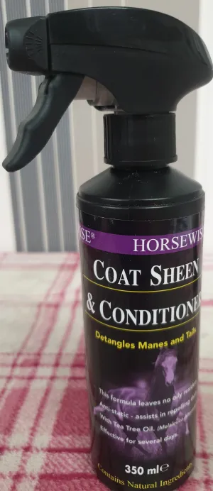 NEW Horsewise  Coat Sheen & Conditioner 350ml FREE POSTAGE   🟢