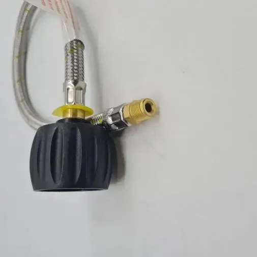 New Type Gas Hose POL 1-4 inverted Flare Flexible Pigtail 600mm Long