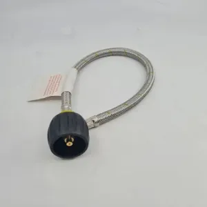 New Type Gas Hose POL 1-4 inverted Flare Flexible Pigtail 600mm Long