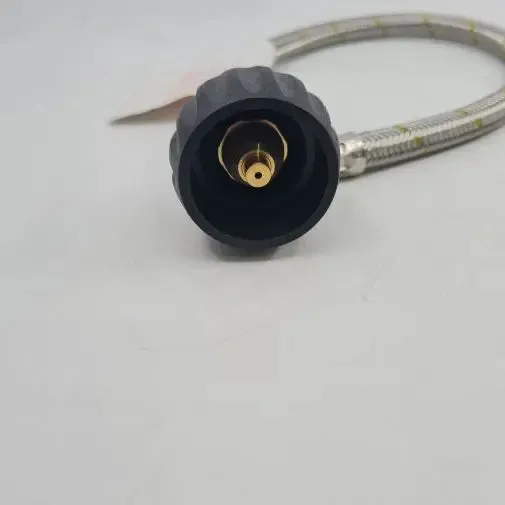 New Type Gas Hose POL 1-4 inverted Flare Flexible Pigtail 600mm Long