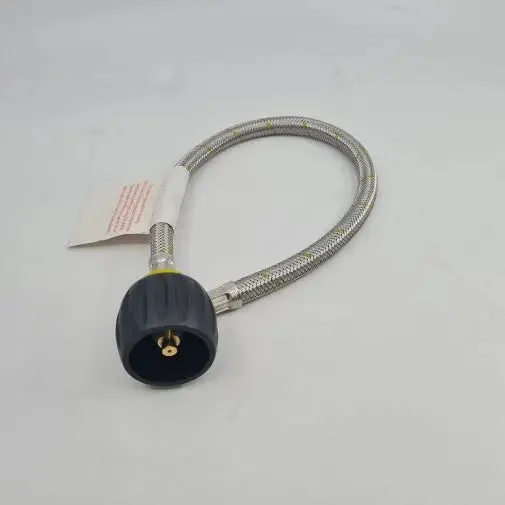 New Type Gas Hose POL 1-4 inverted Flare Flexible Pigtail 600mm Long