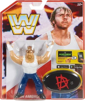 NEW WWE Dean Ambrose Retro App Action Figure, package has slight damage retails $75 