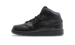 nike Air Jordan 1 Retro Mid GS 'Black Dark Grey'