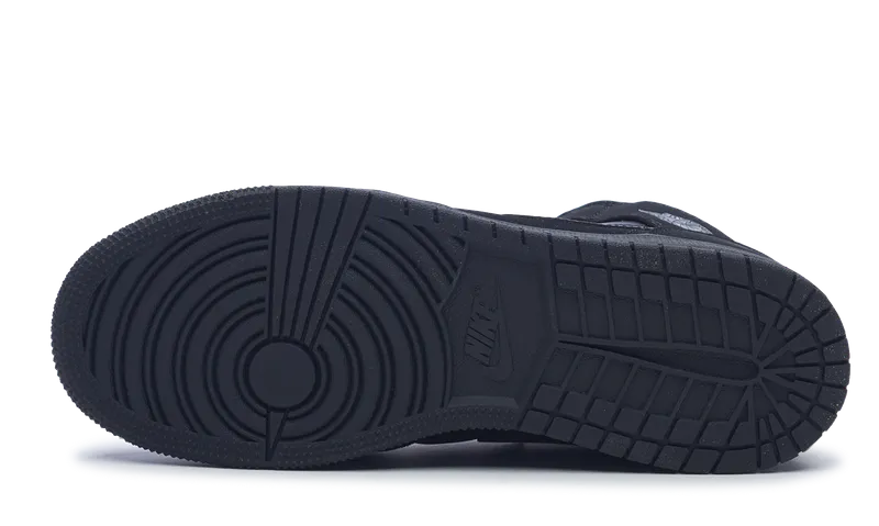 nike Air Jordan 1 Retro Mid GS 'Black Dark Grey'