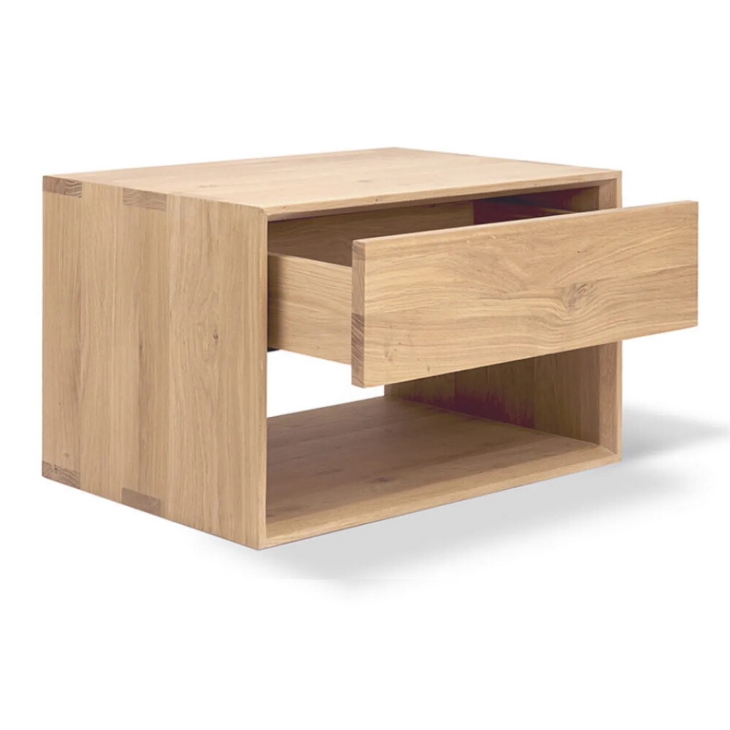 Oak Nordic II Bedside Table