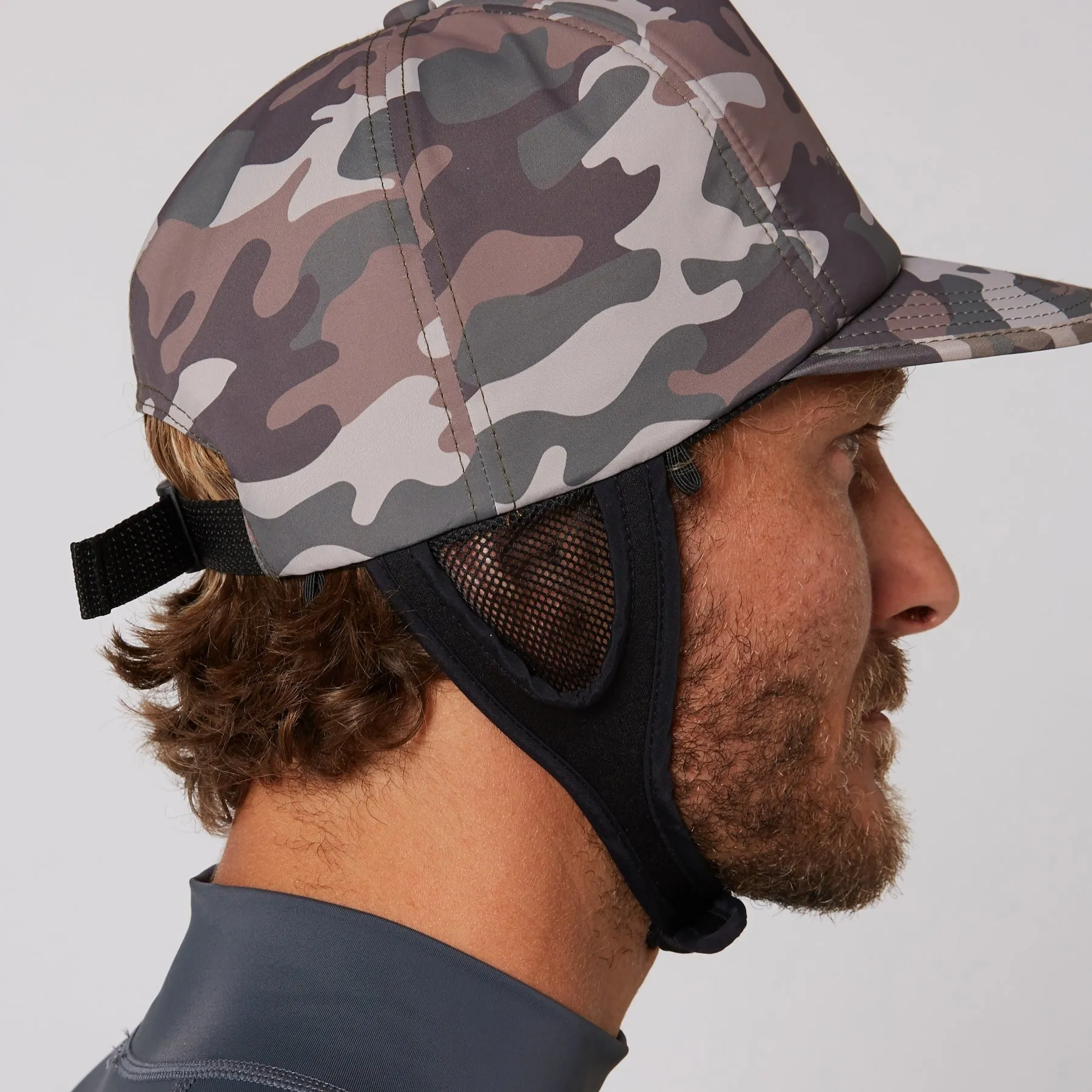 O&E BINGIN LIGHTWEIGHT LEGIONNAIRE SURF CAP - CAMO