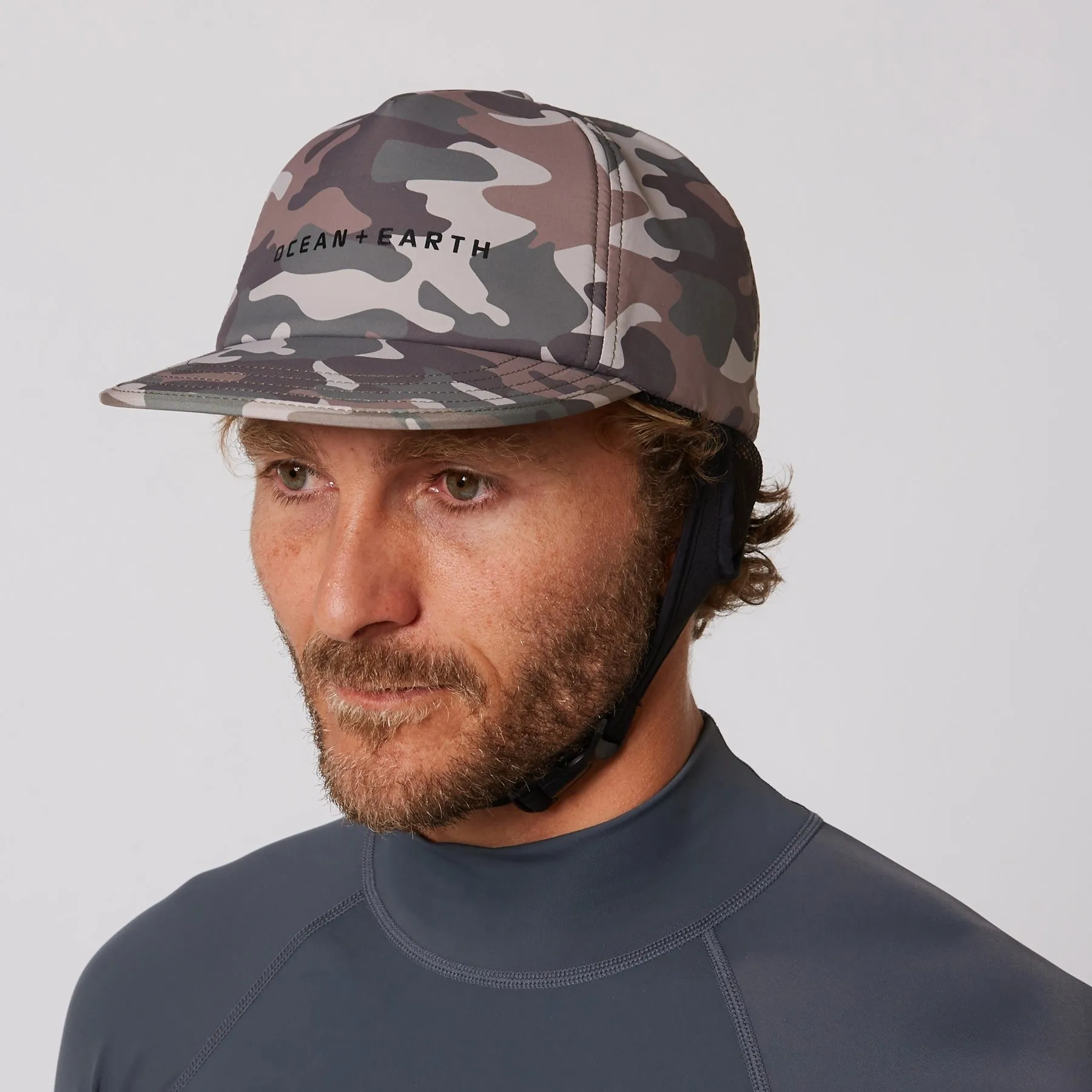 O&E BINGIN LIGHTWEIGHT LEGIONNAIRE SURF CAP - CAMO