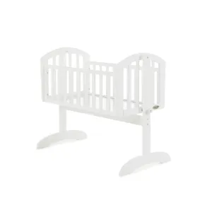 Obaby Sophie Swinging Crib & Mattress White