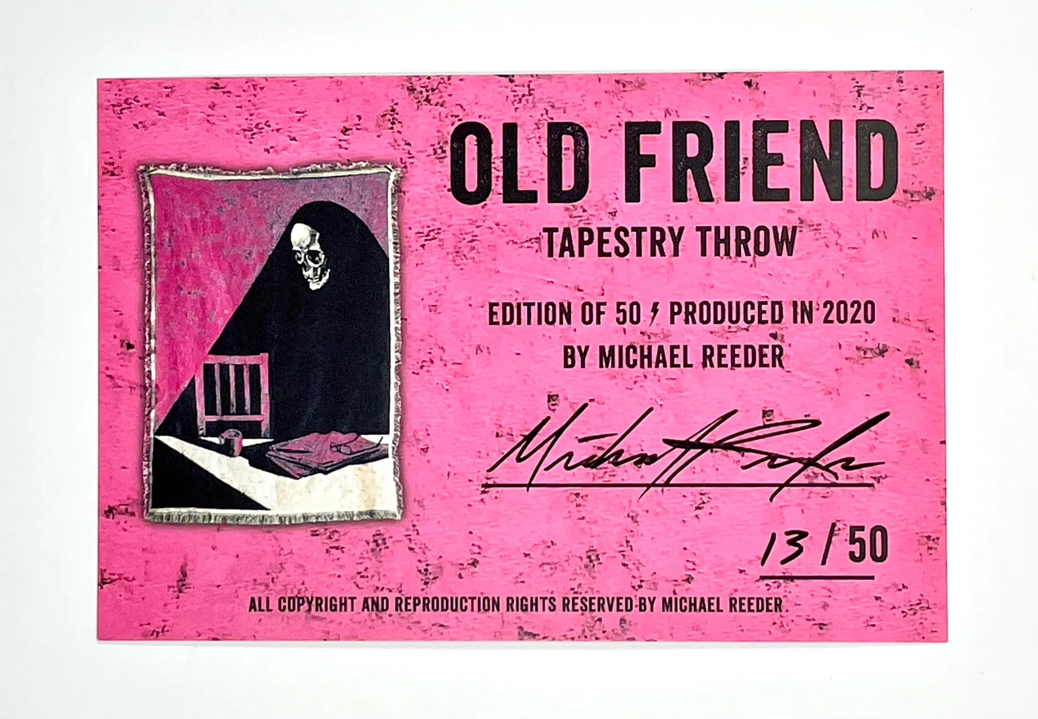 Old Friend Tapestry Throw