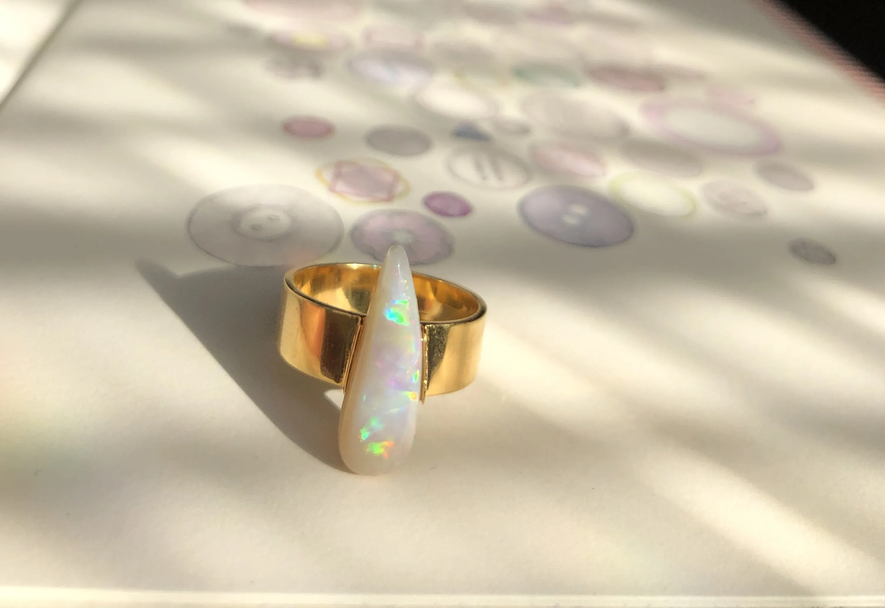 One of A Kind Unicorn Horn Ring