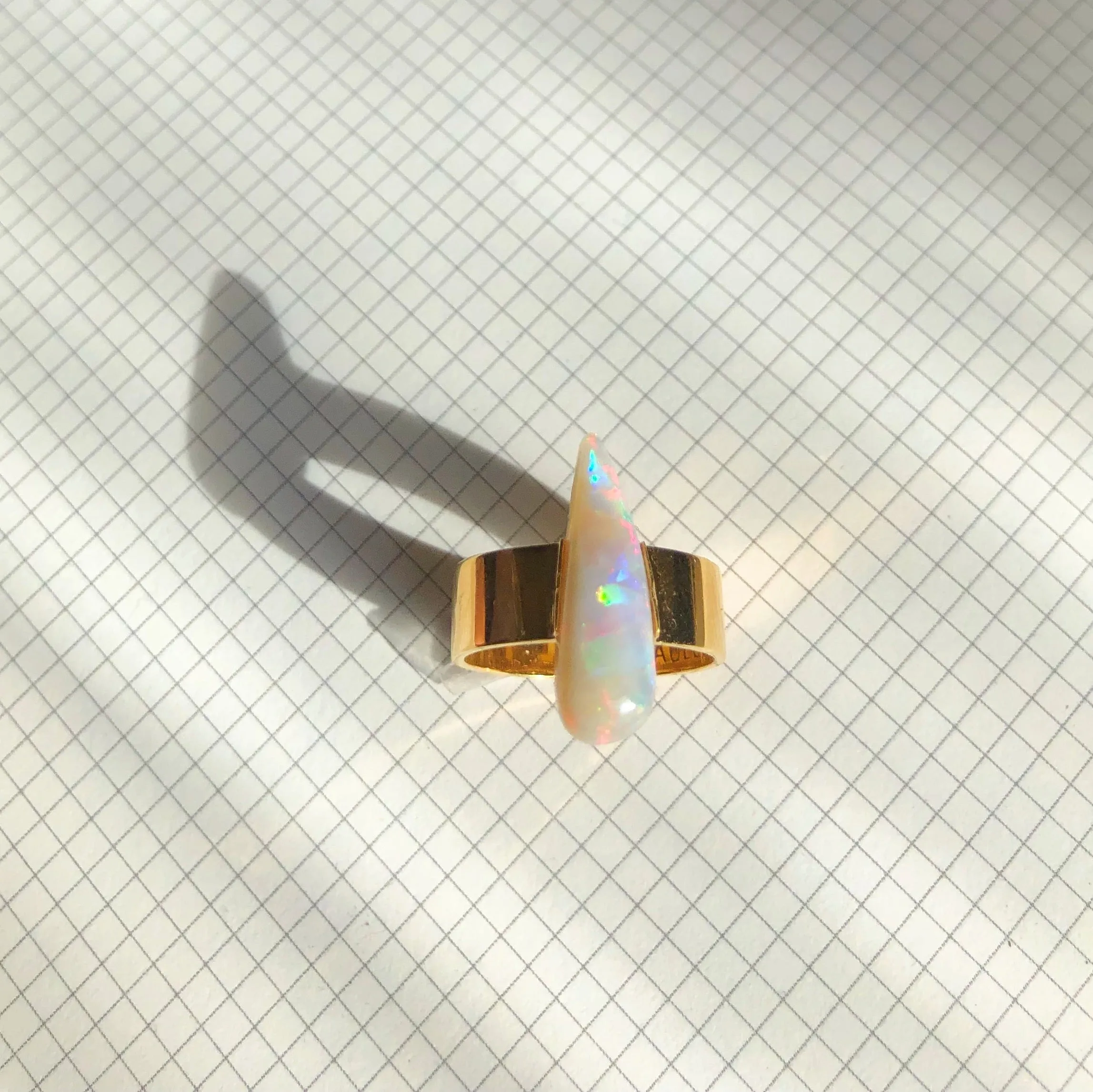 One of A Kind Unicorn Horn Ring