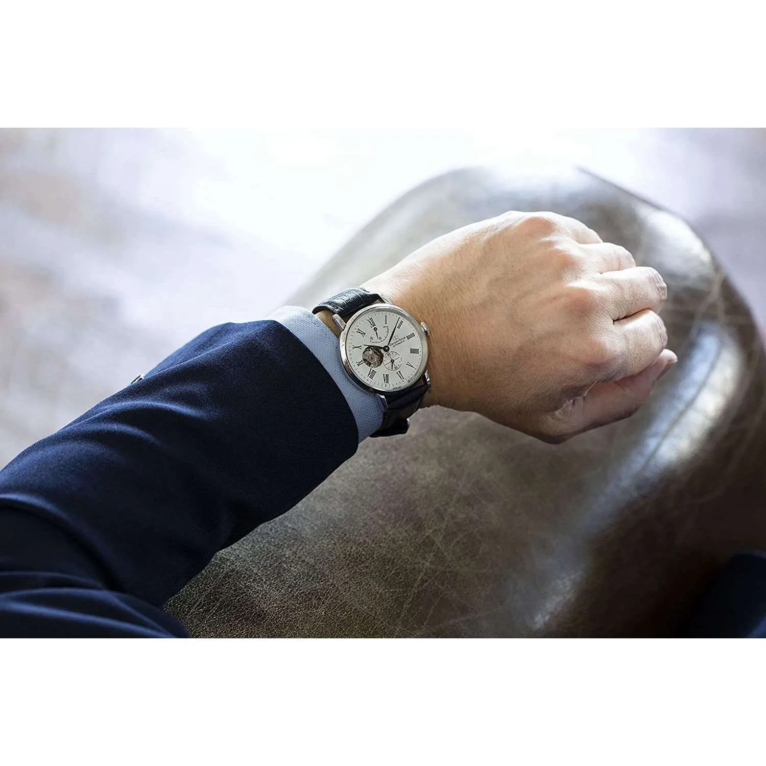 ORIENT STAR CLASSIC COLLECTION CLASSIC SEMI SKELETON MEN WATCH RK-AV0003S