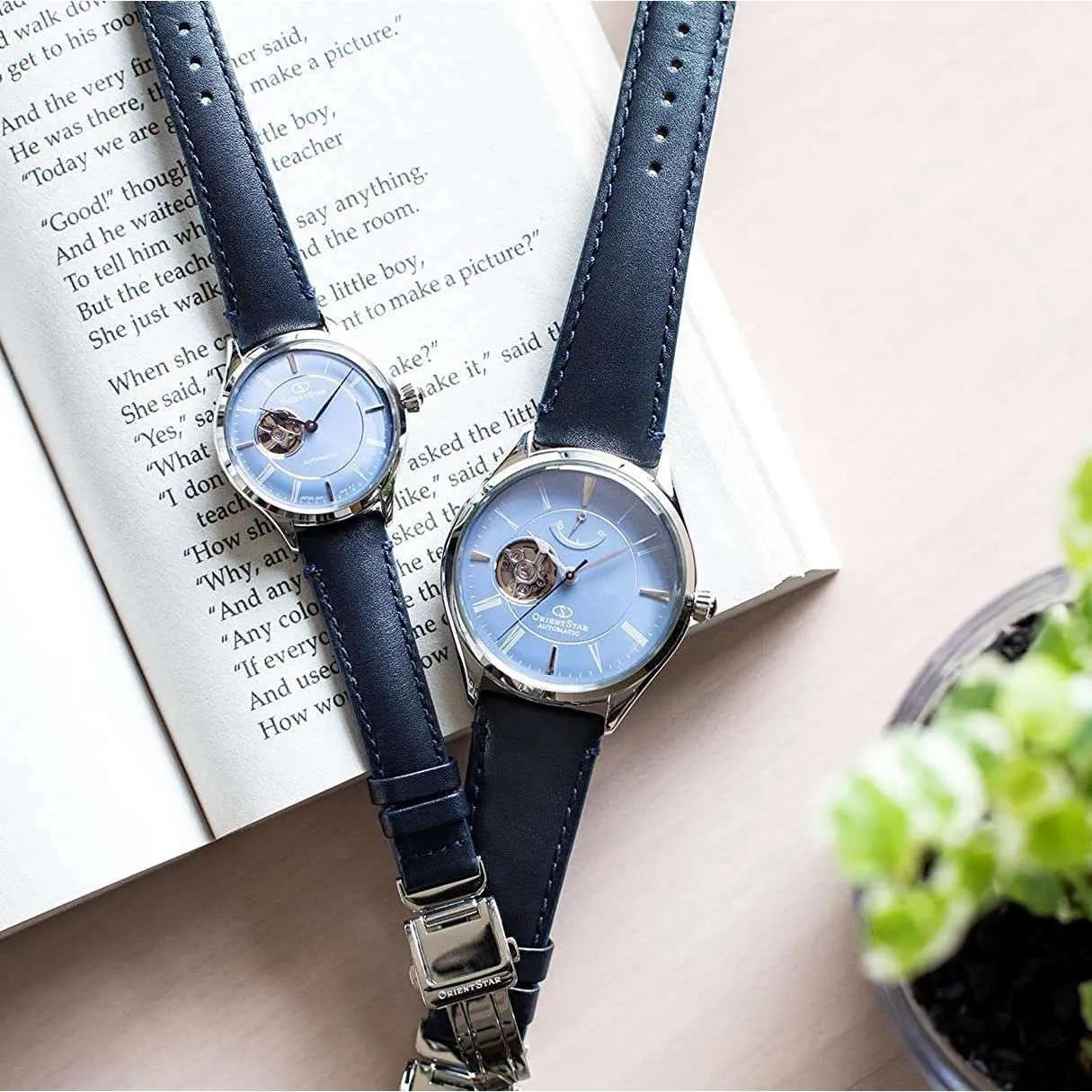 ORIENT STAR CLASSIC COLLECTION CLASSIC SEMI SKELETON WOMEN WATCH RK-ND0012L