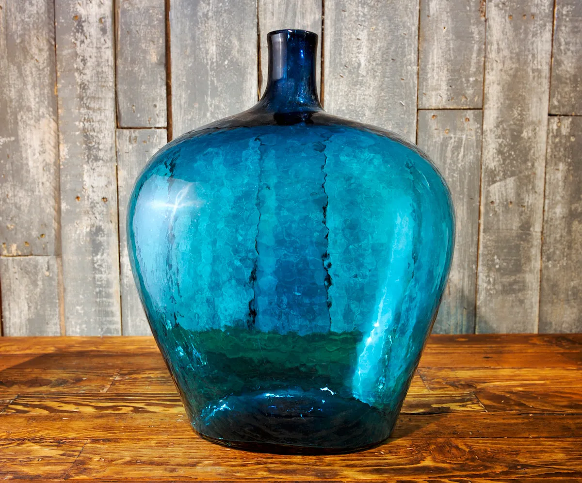 Oversized Blown Glass Distillery Jars