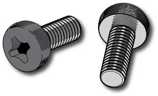 Pan Head Plate Screws (metric)