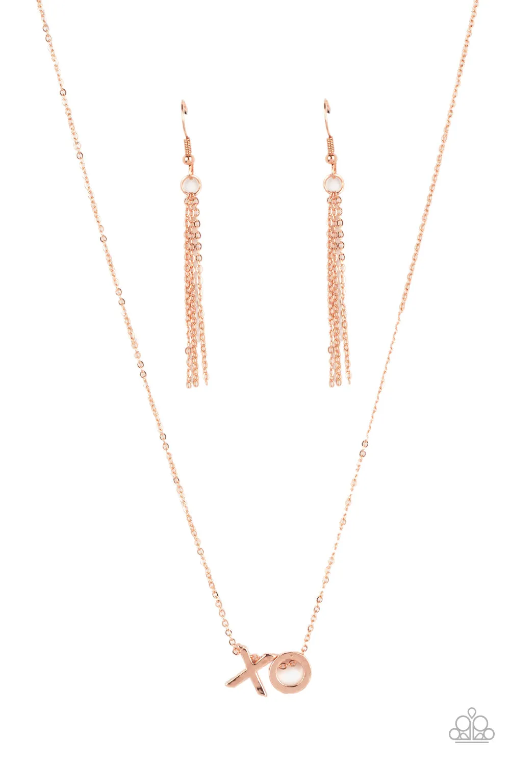 Paparazzi Hugs and Kisses - Copper Necklace